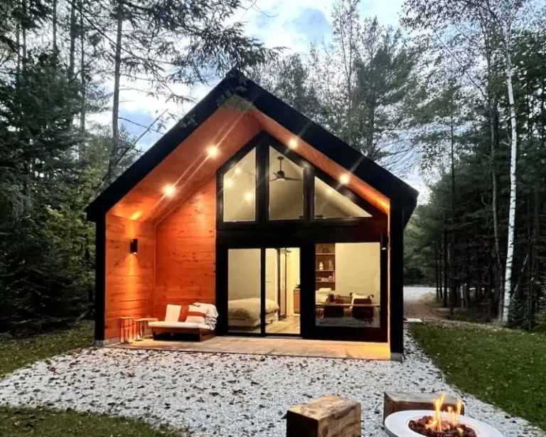 Modern cabin in the woods — Airbnb short-term rental cleaning by Atlanta Top Janitorial